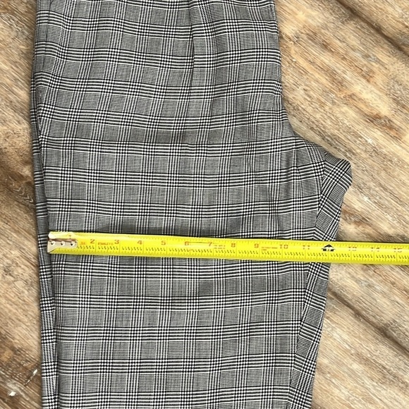Lauren Ralph Lauren Womens Size 14 Pants Plaid Check Pleated Wool Blend Trousers - Picture 8 of 15